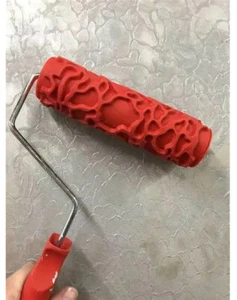 Decorative Paint Roller Pattern Embossed Texture Painting Tools for Wall Rubber - Picture 1 of 17