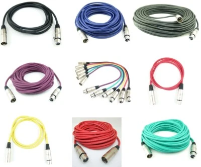 ADAM HALL - XLR Mikrofonkabel Patchkabel Symmetrisch Audio Kabel DMX OFC-Kupfer - Bild 1 von 3