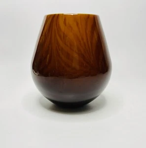 Jarrón de vidrio Toan Klein raro, Toronto Canadá, 1976. Firmado, altura 18 Cm - Imagen 1 de 10