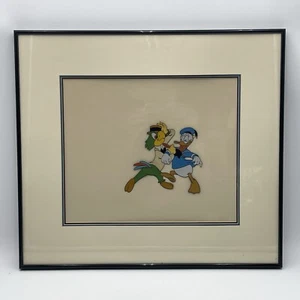 1959 Walt Disney Studios Jose Carioca Donald Duck Produktion Animation Cel Echtheitszertifikat - Bild 1 von 22