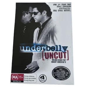 Underbelly Uncut Series 1 DVD PAL Region 4 Rated MA15+ True Crime Australia BN - Bild 1 von 10