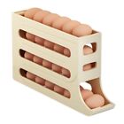 KüHlschrank-Eieraufbewahrungsbox, Automatisch Scrollender Eierhalter, Haush4625