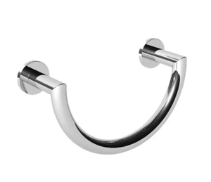 Newport Brass 36-09/15 Priya 8" Curved Towel Bar / Ring - Polished Nickel - Picture 1 of 5