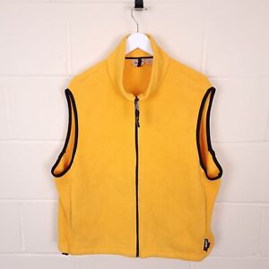 WOOLRICH Vintage Fleece Vest Jacket Mens XL Polartec Zip Pockets Lightweight 90s