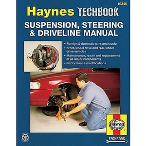 Techbook Steering Suspension Driveline Repair Service Manual Book - Imagen 1 de 1