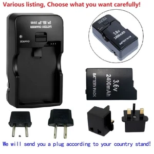 PSP-S110 Batteria Ricaricabile o Caricabatterie per Sony PSP2000 2001 PSP3000 3001 - Foto 1 di 37