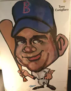 1969 Tony Conigliaro Caricature By TASCO In Package Boston Red Sox Ex - Picture 1 of 5