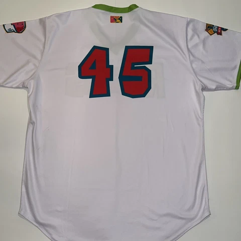 Corpus Christi Hooks 2021 Raspas Game Worn #45 Jersey Size 48 Cover