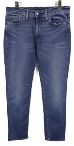 Levi's 511 Premium Big E Vaqueros Hombre W34 / L32 Slim Fit Fade Efecto Azul - Imagen 1 de 12