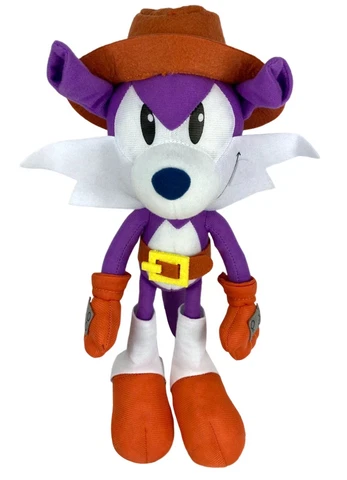 GE Animation GE-77352 Sonic The Hedgehog Fang The Sniper 10" Plush Authentic Cover