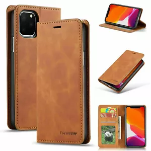 Magnetic Leather Wallet Shockproof Case For iPhone 16 Pro 15 14 Plus 13 12 11 - Picture 1 of 17