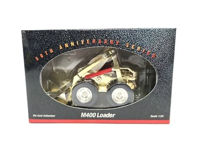 Cargador Melroe Bobcat M-400 - Dorado - Trébol Escala 1:25 Diecast Modelo #6988151 Nuevo Foto 1 de 4