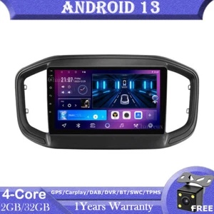 9"Android 13 Head Unit Radio Carplay GPS SAT Navi DAB for Fiat Strada 2020-2021 - Picture 1 of 12