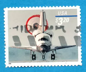 US Priority Mail -- 3.20-Dollar-Wert "SPACE SHUTTLE LANDING" - Bild 1 von 1