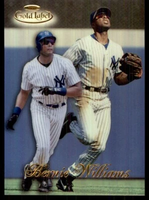 1998 Topps Gold Label Bernie Williams New York Yankees #76 - Image 1 of 2