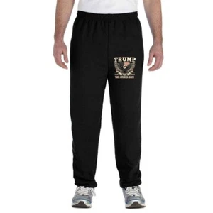 Trump 2024 Take America MAGA 45 47 Missed Me Never Surrender Legend Sweatpants - Picture 1 of 12