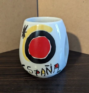 Joan Miro, E Spana Abstract Ceramic Mug, VTG, 1989, Modern Art, Souvenir - Picture 1 of 10