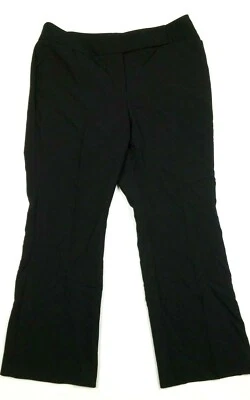 NEW YORK & CO. Women's Pants Sz 14 Petite Black City Stretch - Image 1 of 4