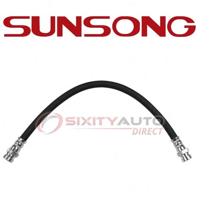 Sunsong Rear Center Brake Hydraulic Hose for 1983-1986 Dodge Power Ram 50 tm - Изображение 1 из 4