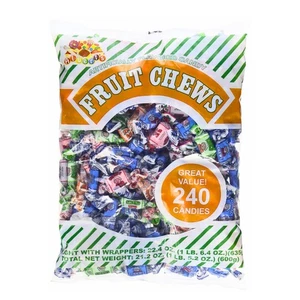 Albert's Chews Sacchetto assortito di frutta, 240 pezzi, 21,2 once - Foto 1 di 6