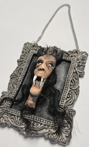 OOAK Creepy Oddity Dark Art Sculpt Monster Creature Demon Wall Hanging Ornament - Picture 1 of 6