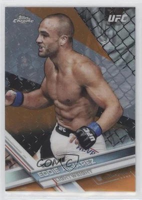 2017 Topps Chrome UFC Orange Refractor /25 Eddie Alvarez #28 - Image 1 of 2