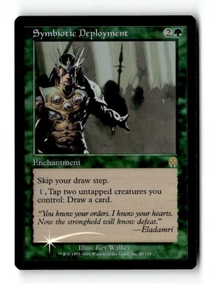 MTG Foil Symbiotic Deployment - Apocalypse Moderately Played English - Image 1 of 3