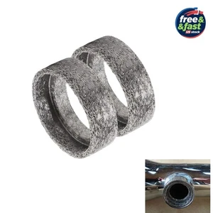 Exhaust Crossover Gaskets 2-pack For Harley Softail 2000-2006 Sportster 2004-201 - Picture 1 of 9