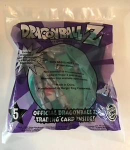 Dragon Ball Z - Vegeta w/ Trading Card New Unopened 2000 Burger King Toy #5 - Picture 1 of 8