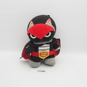 Gachapin Mukku C1506 Black Hero Banpresto 2006 Plush 5.5" Toy Doll Japan - Picture 1 of 9