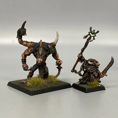GREY SEER THANQUOL AND BONERIPPER WARHAMMER THE OLD WORLD FANTASY BATTLE SKAVEN - Image 1 of 4