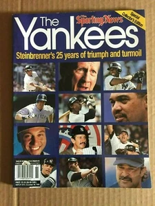 THE SPORTING NEWS THE YANKEES STEINBRENNER'S 25 YEARS TRIUMPH & TURMOIL - Picture 1 of 7