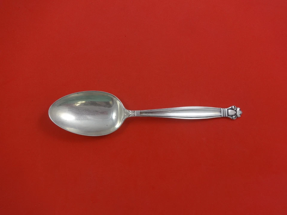 Cuchara para servir Copenhagen by Manchester de plata de ley 8 1/4" Foto 1 de 1