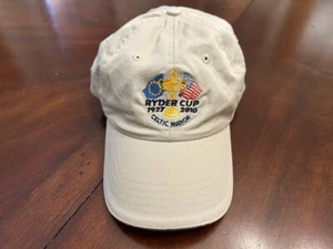 Vintage 2010 Ryder Cup adjustable Golf Hat Cap Celtic Manor Wales - Picture 1 of 5