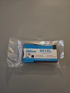 New/Sealed 951XL For Officejet 8600 Series Cyan Premium Ink Cartridge Free Ship - Picture 1 of 5