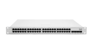 CISCO MERAKI CLOUD-MANAGED L3 48 PORT GIGABIT 370W POE SWITCH | USED GOOD - Picture 1 of 1