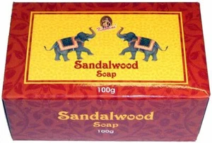 Kamini Herbal Soap: Sandalwood - 1 x 100 Gram Bar - Picture 1 of 1