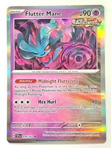 Flutter Mane 078/162 Holo Rare Temporal Forces Pokemon - Pack Fresh Near Mint NM - Picture 1 of 4