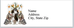 Personalized Address Labels Cute Dogs (P 477) - Picture 1 of 3