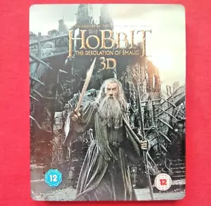 THE HOBBIT - THE DESOLATION OF SMAUG - 3D BLU-RAY - STEELBOOK - ( 4 DISC ) - Picture 1 of 4