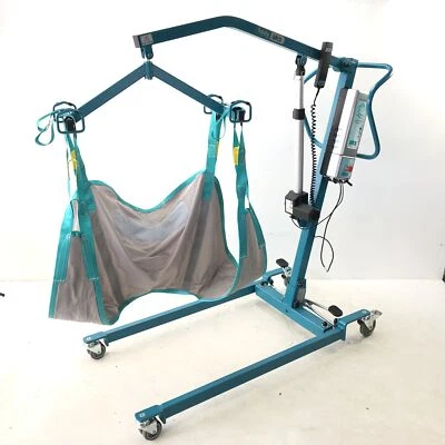 Patientenlifter AKS foldy Rollstuhl Hebelifter Lifter Personenlifter NEUE AKKUS - Bild 1 von 4