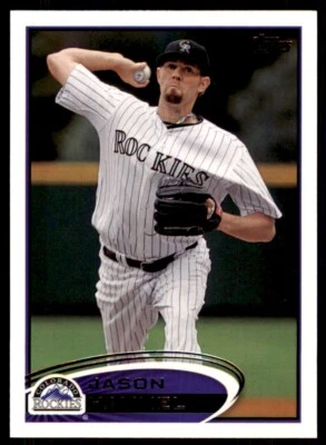 Topps 2012. Tarjetas de béisbol Jason Hammel #68 Foto 1 de 2