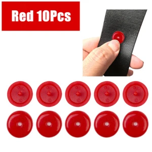 10x clip universale tappo cintura fibbia chiusura bottoni accessori di sicurezza - Foto 1 di 9