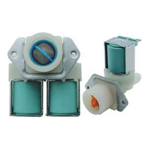 Washer Cold & Hot Water Inlet Valve Set For Samsung For Kenmore Replacement - Picture 1 of 11