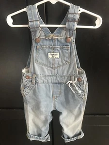 Baby Mädchen OshKosh B'Gosh Overall Denim Pullover 3 Monate - Bild 1 von 2