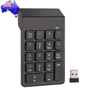 18 Keys 2.4GHz Wireless Numeric Keypad for Accounting Teller Laptop Notebook - Afbeelding 1 van 12