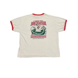 Camicia vintage rara Lake Of The Ozarks Bulldog Beach casa location novità - Foto 1 di 4