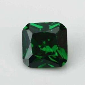 Natural Mined Colombia Green Emerald 7x7mm Square Cut VVS AAA Loose Gemstone