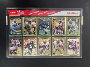 1990 LIONS ACTION PACKED PRIMA SERIE NAZIONALE TEAM SET SIGILLATO IN FABBRICA - Foto 1 di 2