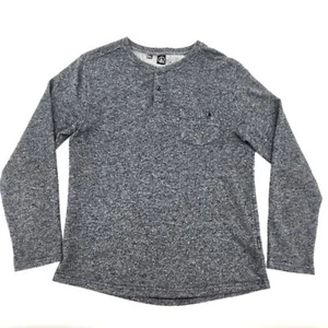 Volcom True To This Pocket Henley Shirt Top Mens Size Medium Skater Normcore - Picture 1 of 8